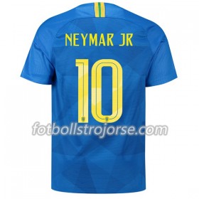 Brasilien Matchtröjor Neymar Jr 10 Borta Fotbollströja VM 2018